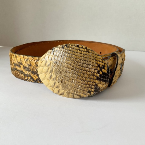 Authentic Python Belt Made in Mexico - Picture 4 of 14